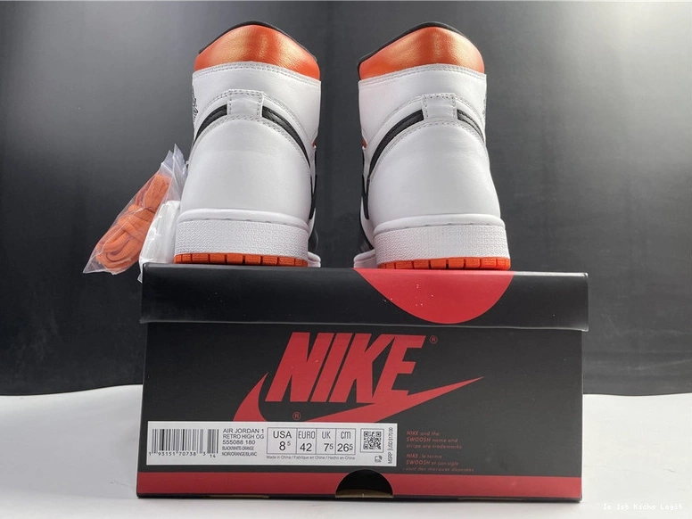 ELECTRO RETRO 555088-180 HIGH 1 ORANGE JORDAN 0423